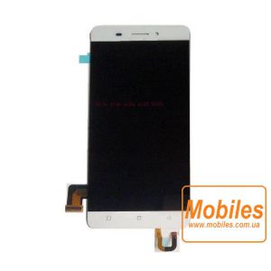 Экран для Gionee M5 Plus белый модуль экрана в сборе