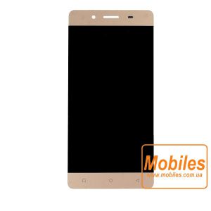 Экран для Gionee Marathon M5 mini золотистый модуль экрана в сборе