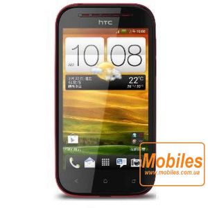 Экран для HTC Desire P красный модуль экрана в сборе