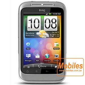 Экран для HTC Wildfire белый модуль экрана в сборе