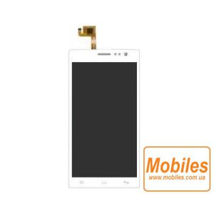 Экран для Karbonn A19 Plus белый модуль экрана в сборе