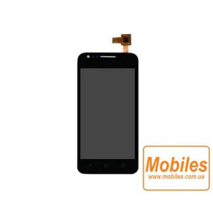 Экран для Karbonn A2 Plus черный модуль экрана в сборе