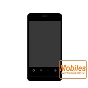 Экран для Karbonn A5 Plus черный модуль экрана в сборе