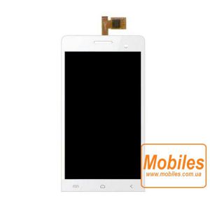 Экран для Karbonn A60 белый модуль экрана в сборе