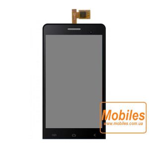 Экран для Karbonn A60 красный модуль экрана в сборе