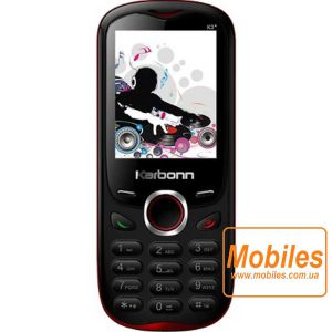 Экран для Karbonn K3 Star черный и красный модуль экрана в сборе