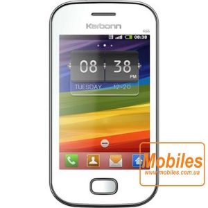 Экран для Karbonn K65 Buzz белый модуль экрана в сборе