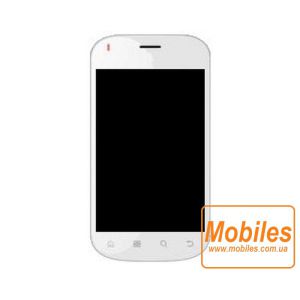 Экран для Karbonn K76 Plus белый модуль экрана в сборе