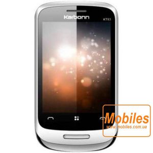 Экран для Karbonn KT83 Silver Touch белый модуль экрана в сборе