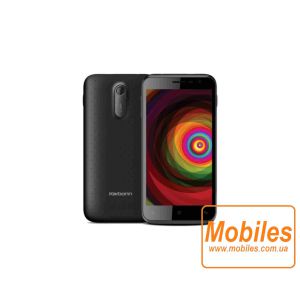 Экран для Karbonn Titanium Dazzle белый модуль экрана в сборе