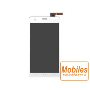 Экран для Karbonn Titanium S3 белый модуль экрана в сборе