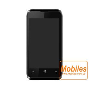 Экран для Karbonn Titanium Wind W4 белый модуль экрана в сборе