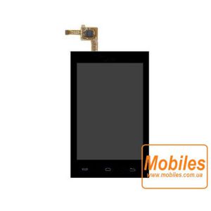 Экран для Lava Iris 3G 415 белый модуль экрана в сборе