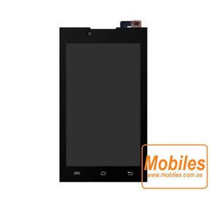 Экран для Lava Iris 400s белый модуль экрана в сборе