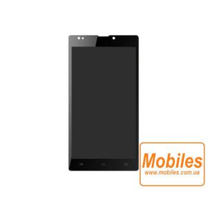 Экран для Lava Iris Fuel 20 черный модуль экрана в сборе