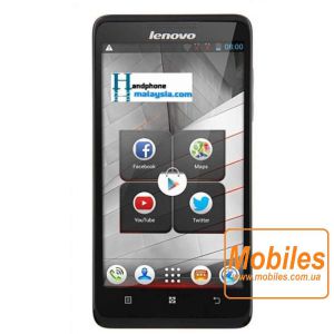 Экран для Lenovo A766 черный модуль экрана в сборе