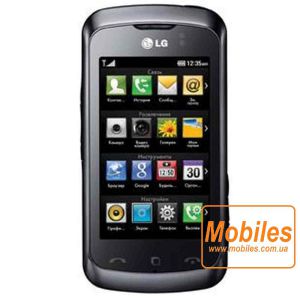 Экран для LG Clubby KM555e фиолетовый модуль экрана в сборе