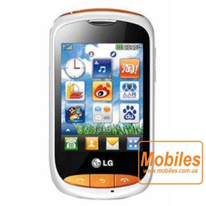 Экран для LG Cookie Style T310 белый модуль экрана в сборе