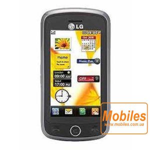 Экран для LG Cookie Zip LG510 белый модуль экрана в сборе