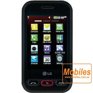 Экран для LG Flick T320 черный модуль экрана в сборе