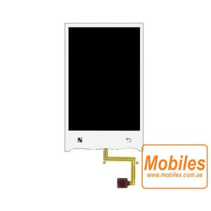 Экран для LG GT540 Optimus белый модуль экрана в сборе