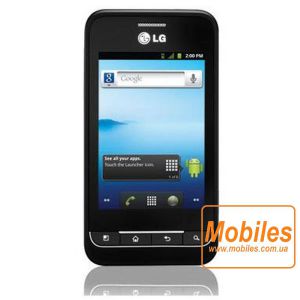 Экран для LG Optimus 2 AS680 белый модуль экрана в сборе