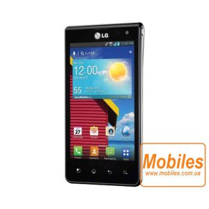 Экран для LG Optimus Exceed белый модуль экрана в сборе