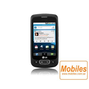 Экран для LG Optimus T белый модуль экрана в сборе