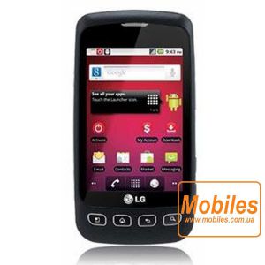 Экран для LG Optimus V VM670 белый модуль экрана в сборе