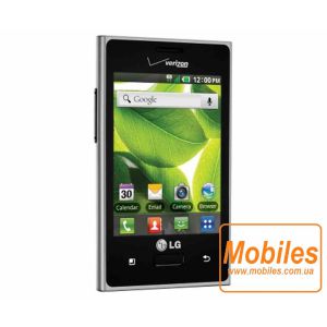 Экран для LG Optimus Zone VS410 белый модуль экрана в сборе