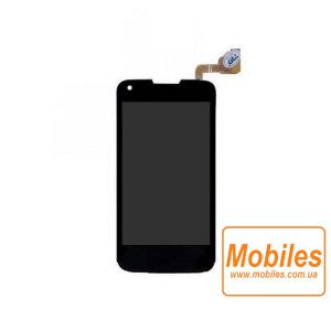 Экран для Micromax A092 Unite белый модуль экрана в сборе