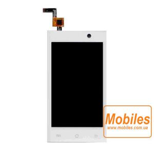 Экран для Micromax A093 Canvas Fire белый модуль экрана в сборе