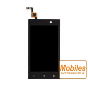 Экран для Micromax A093 Canvas Fire черный модуль экрана в сборе