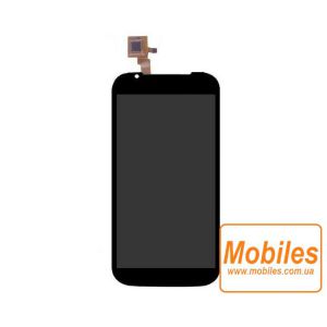 Экран для Micromax A100 белый модуль экрана в сборе