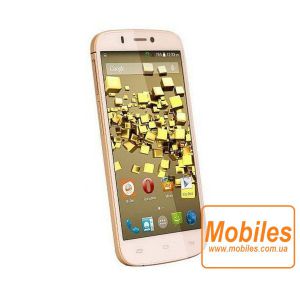 Экран для Micromax A300 Canvas Gold золотистый модуль экрана в сборе