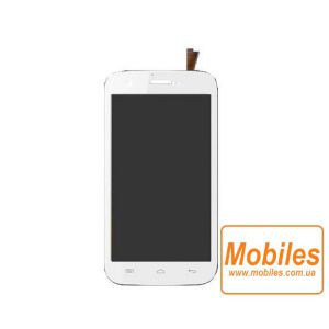 Экран для Micromax A92 белый модуль экрана в сборе