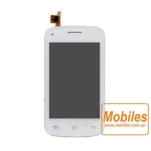 Экран для Micromax Bolt A064 белый модуль экрана в сборе