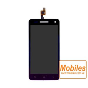 Экран для Micromax Canvas 2 Colours 8GB желтый модуль экрана в сборе