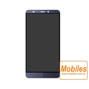 Экран для Micromax Canvas Mega 4G черный модуль экрана в сборе