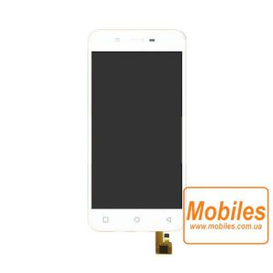 Экран для Micromax Canvas Spark Q380 белый модуль экрана в сборе