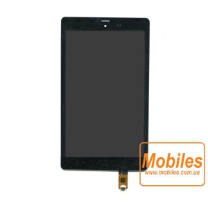 Экран для Micromax Canvas Tab P666 черный модуль экрана в сборе