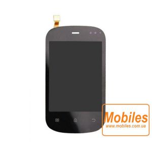 Экран для Micromax Superfone Punk A44 черный модуль экрана в сборе