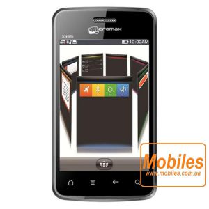 Экран для Micromax X455I белый модуль экрана в сборе