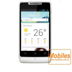 Экран для Motorola XT918 With Dual Sim белый модуль экрана в сборе