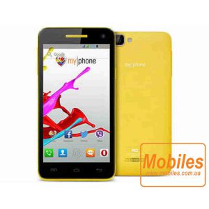 Экран для myphone Agua Rio 2 белый модуль экрана в сборе