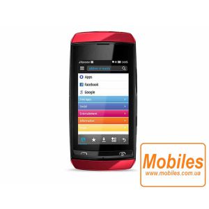 Экран для Nokia Asha 3050 красный модуль экрана в сборе