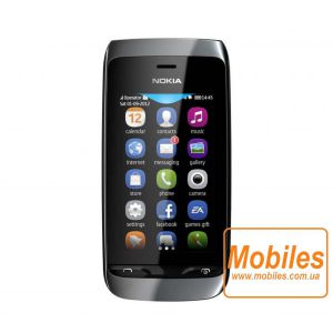 Экран для Nokia Asha 3090 белый модуль экрана в сборе