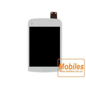 Экран для Nokia C2-02 Touch and Type белый модуль экрана в сборе