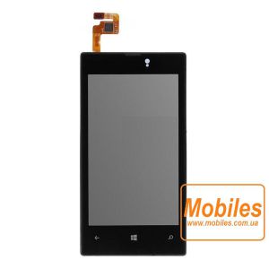 Экран для Nokia Lumia 520 голубой модуль экрана в сборе