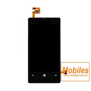 Экран для Nokia Lumia 521 RM-917 голубой модуль экрана в сборе